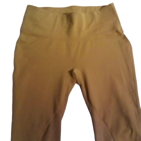 Spanx Ready To Wow Taupe Compression High Waist Activewear Leggings Size 1 - Picture 2 of 7